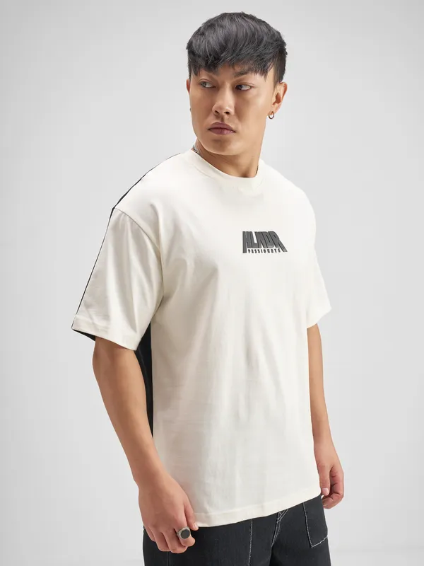 Men Printed Round Neck T-Shirt