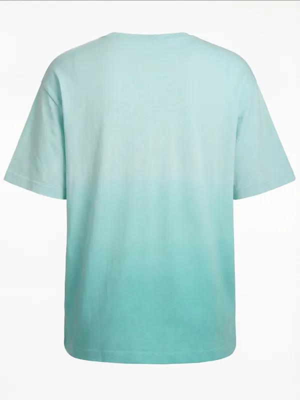 Highlander Men Blue Printed Round Neck T-Shirt