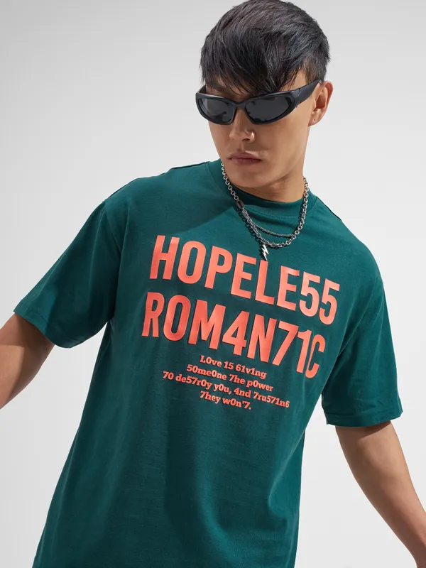 Highlander Printed Round Neck T-Shirt