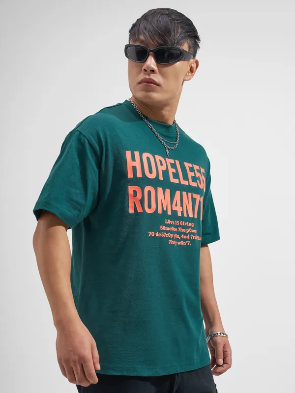 Highlander Printed Round Neck T-Shirt