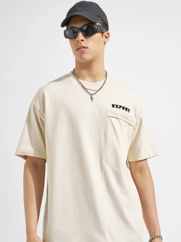 Highlander Solid Round Neck T-Shirt