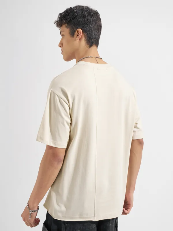 Highlander Solid Round Neck T-Shirt