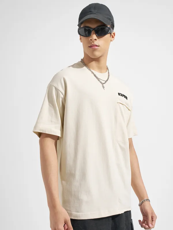 Highlander Solid Round Neck T-Shirt