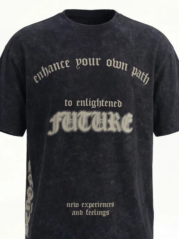 Highlander Printed Round Neck T-Shirt