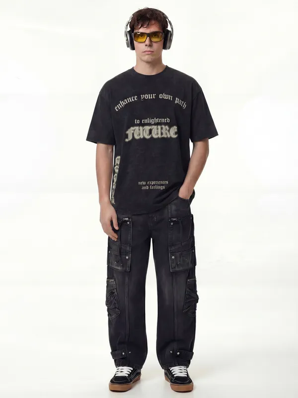 Highlander Printed Round Neck T-Shirt