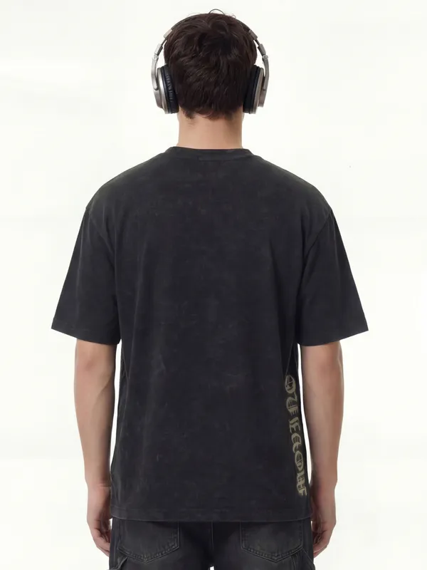 Highlander Printed Round Neck T-Shirt