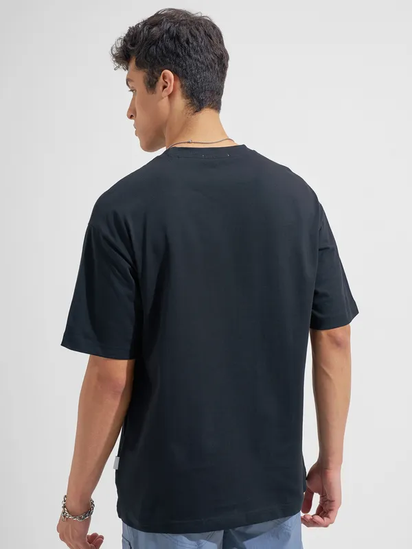 Men Printed Round Neck T-Shirt