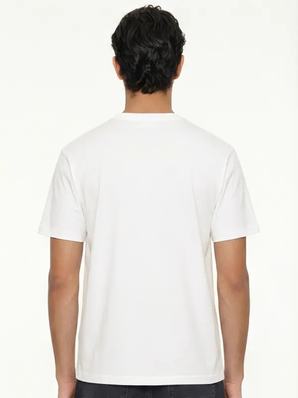 Men Printed Round Neck T-Shirt