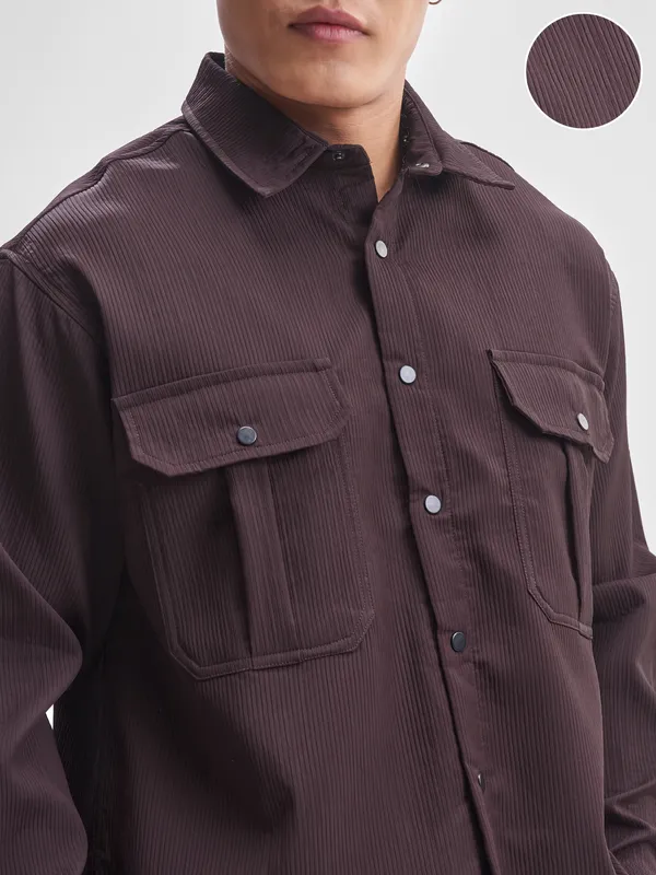 Men Oversized Fit Casual Shirt