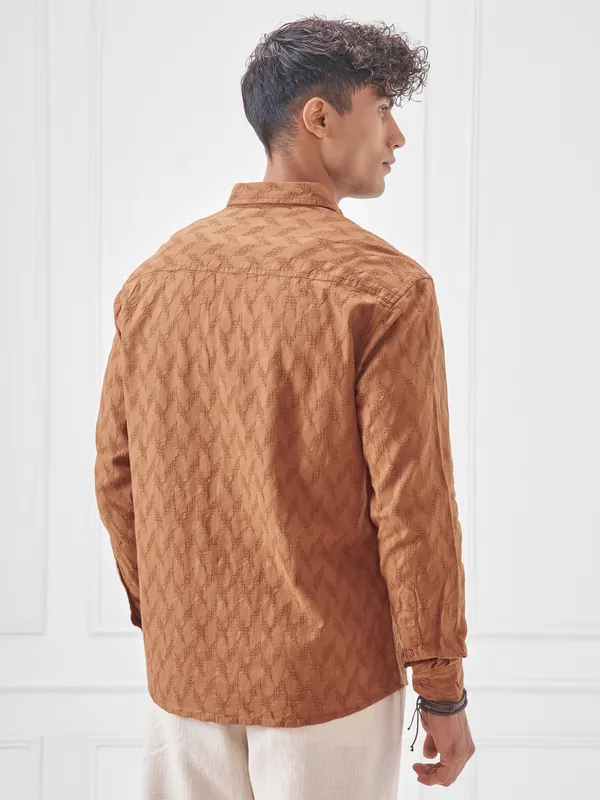 Men Relaxed Fit Casual Shirt