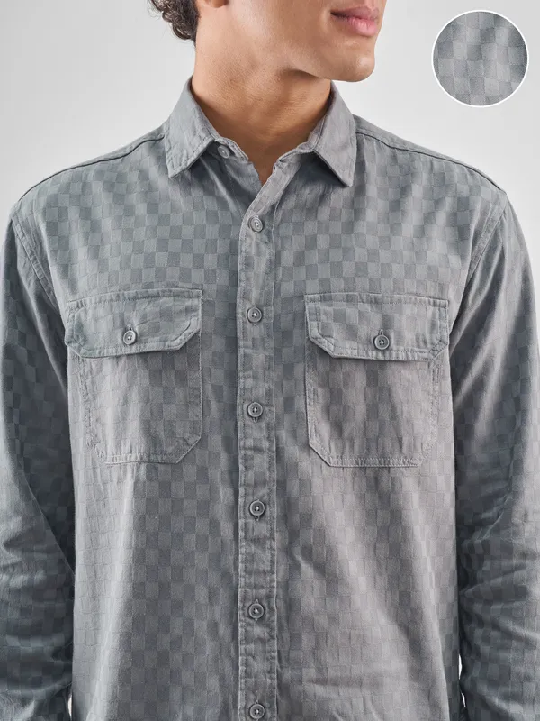 Men Relaxed Fit Casual Shirt