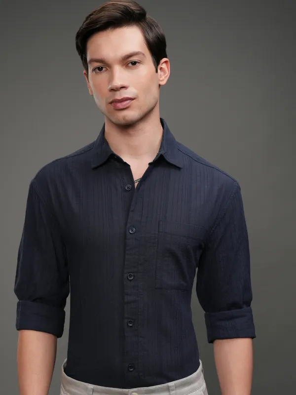 Men Relaxed Casual Shirt