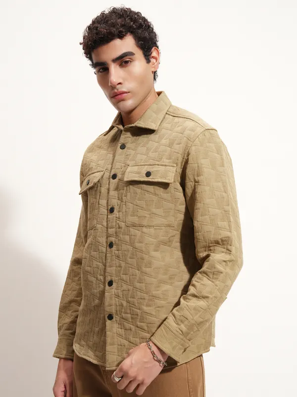 Men Relaxed Fit Casual Shirt