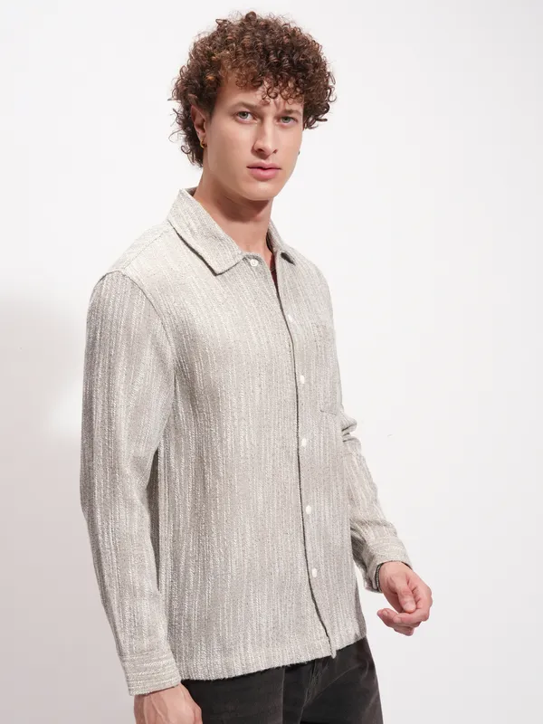 Men Relaxed Fit Casual Shirt