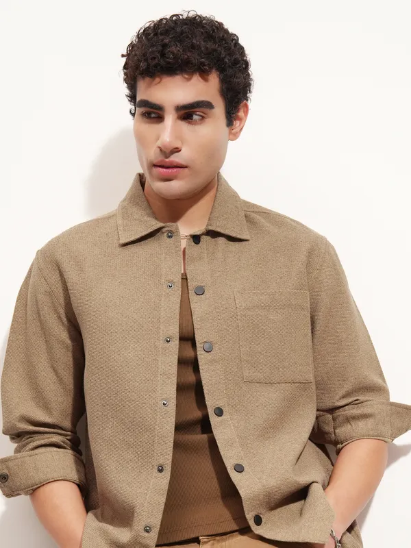 Men Relaxed Fit Casual Shirt