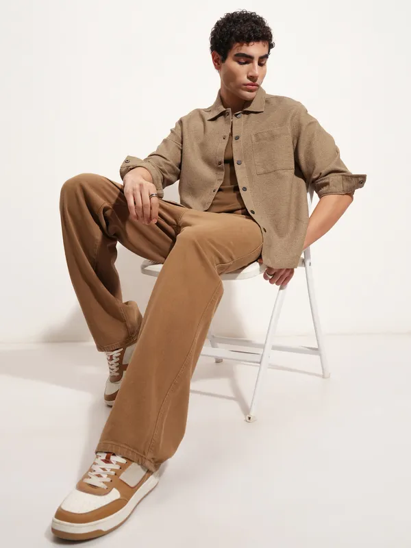 Men Relaxed Fit Casual Shirt