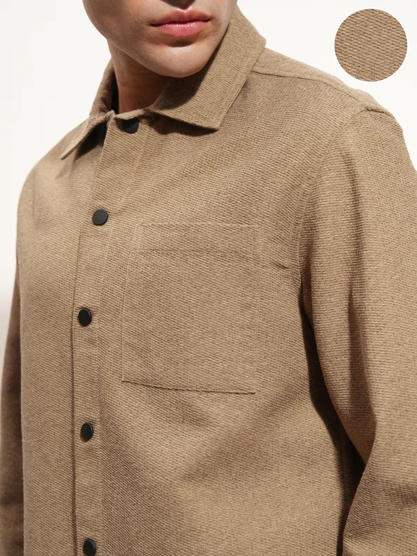 Men Relaxed Fit Casual Shirt