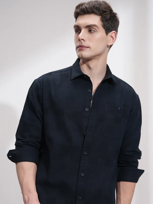 Men Relaxed Fit Casual Shirt