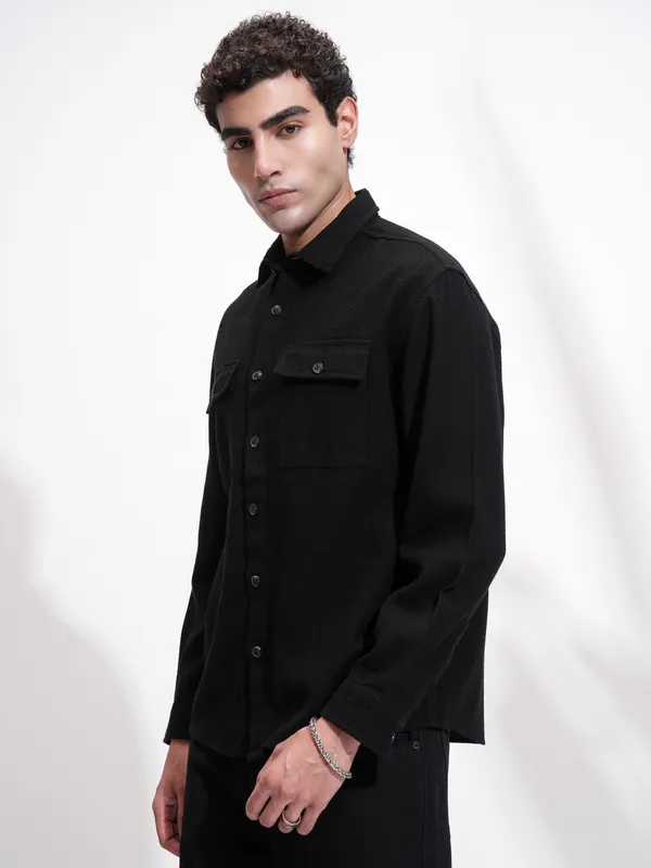 Men Relaxed Fit Casual Shirt