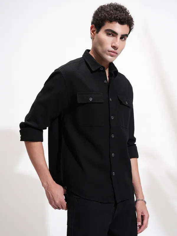 Men Relaxed Fit Casual Shirt