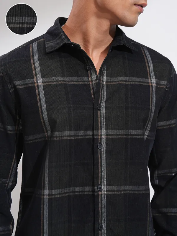 Men Slim Fit Casual Shirt