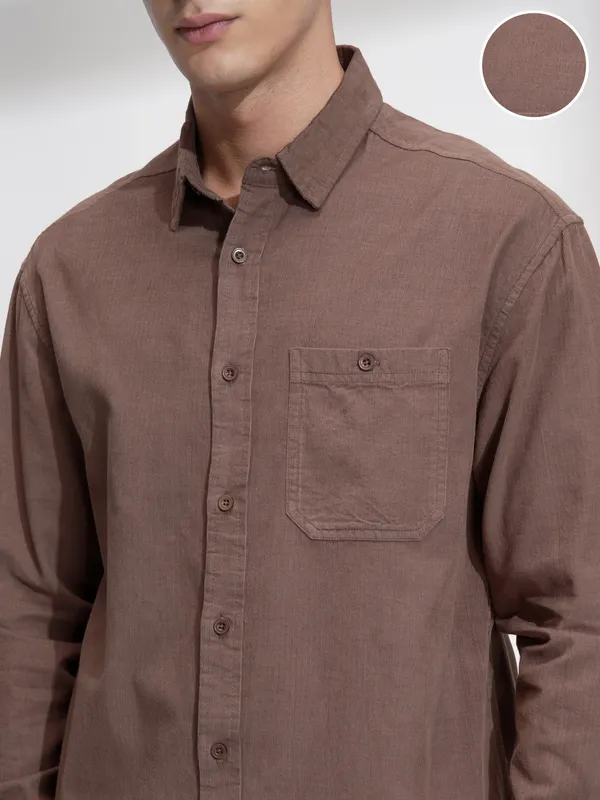 Men Relaxed Fit Casual Shirt