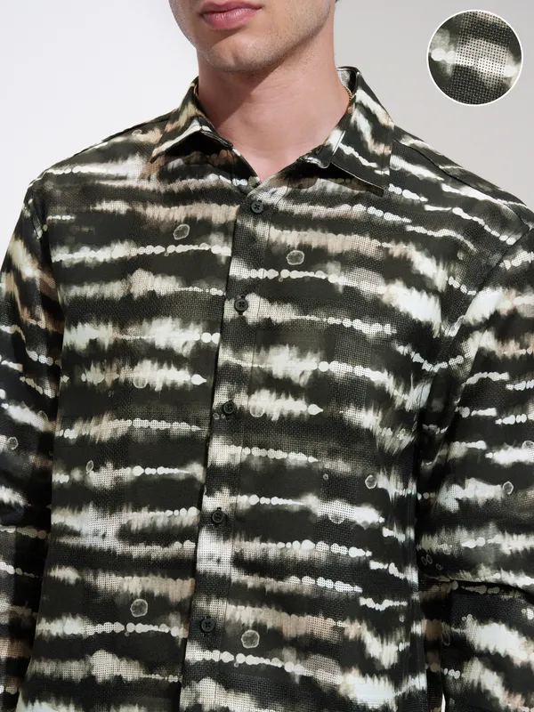 Highlander Men Multi Printed Relaxed Fit Casual Shirt