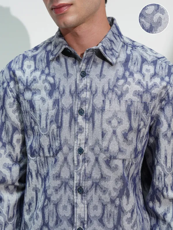 Men Relaxed Fit Casual Shirt