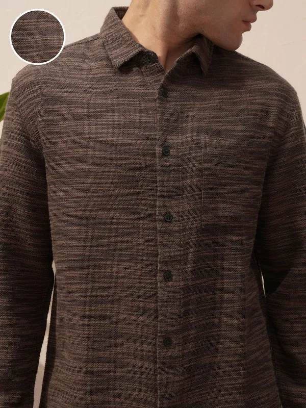 Men Relaxed Fit Casual Shirt