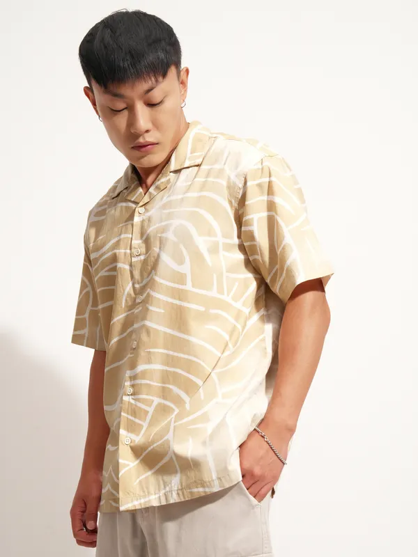 Men Relaxed Fit Casual Shirt