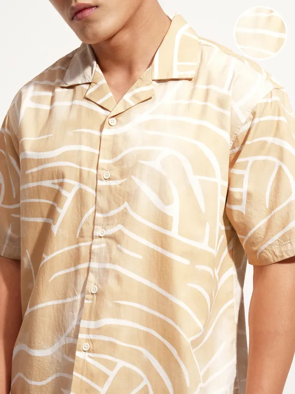 Men Relaxed Fit Casual Shirt