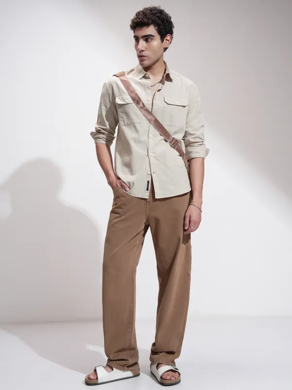 Men Relaxed Fit Casual Shirt