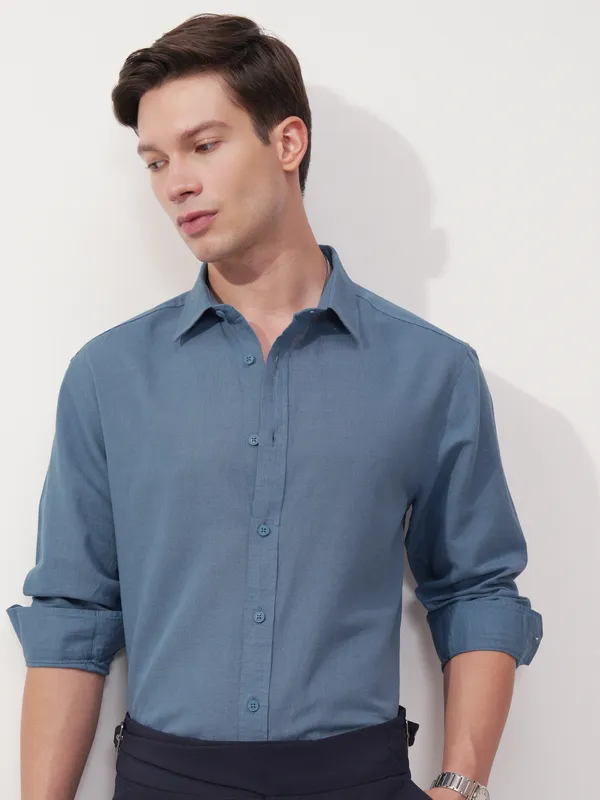 Men Relaxed Fit Casual Shirt
