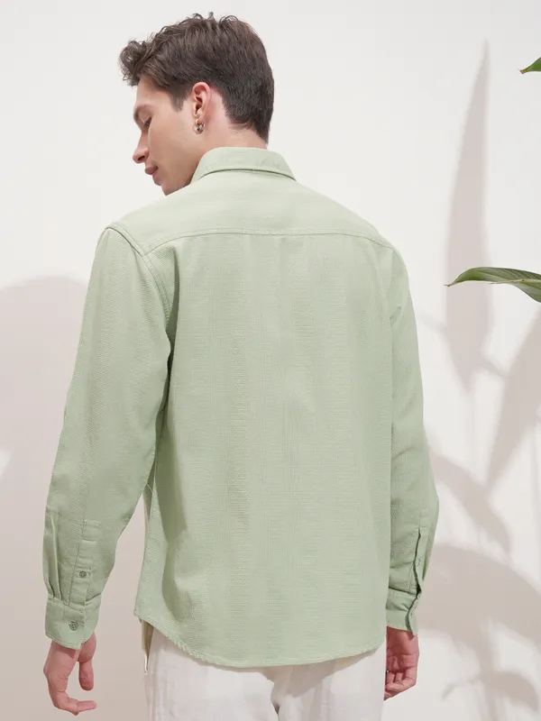 Men Relaxed Fit Casual Shirt