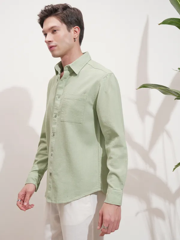 Men Relaxed Fit Casual Shirt