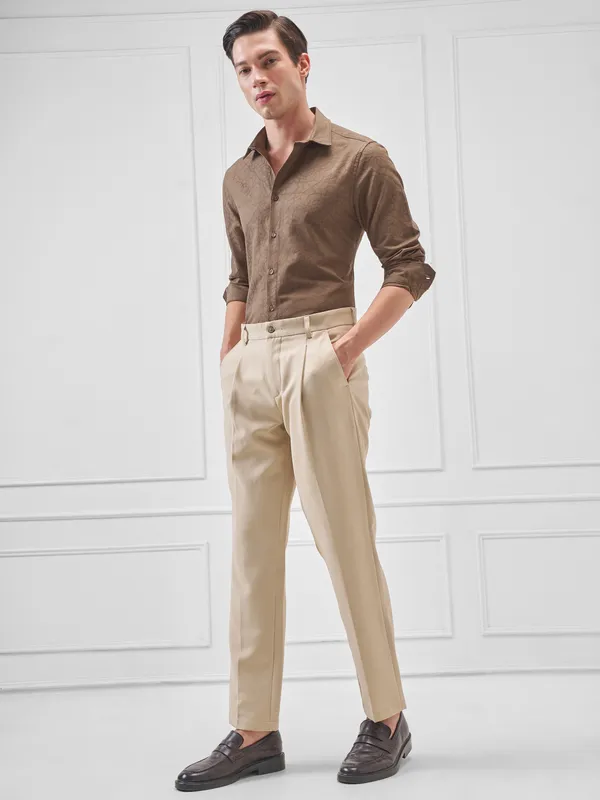 Men Slim Fit Casual Shirt