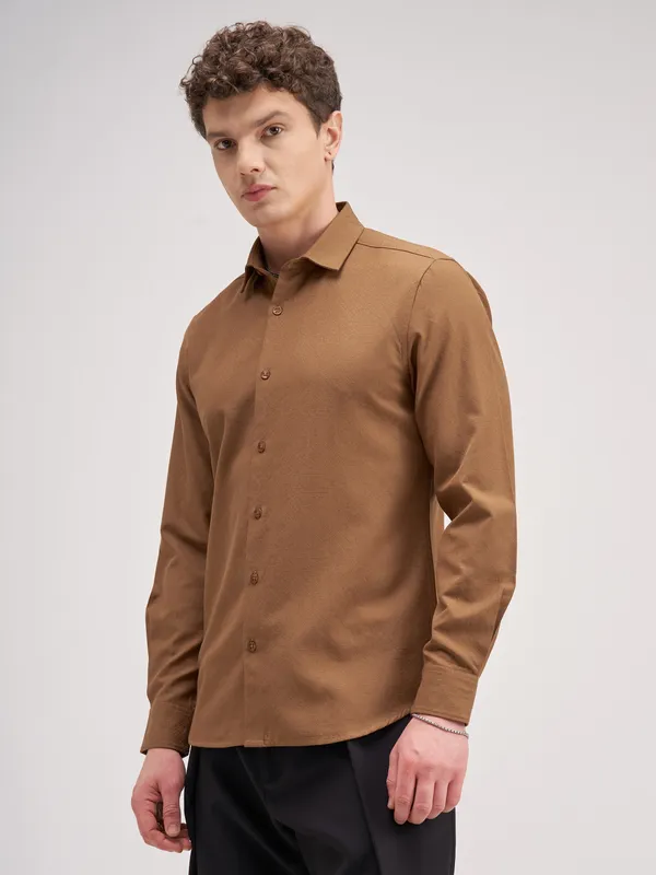 Men Slim Fit Casual Shirt