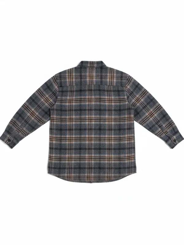 Highlander Men Green Checked Relaxed Fit Casual Shirt