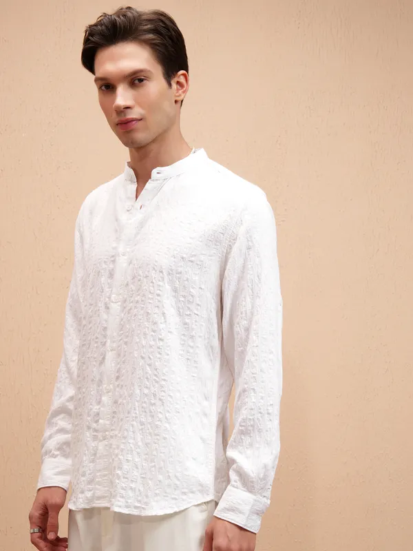 Men Slim Fit Casual Shirt