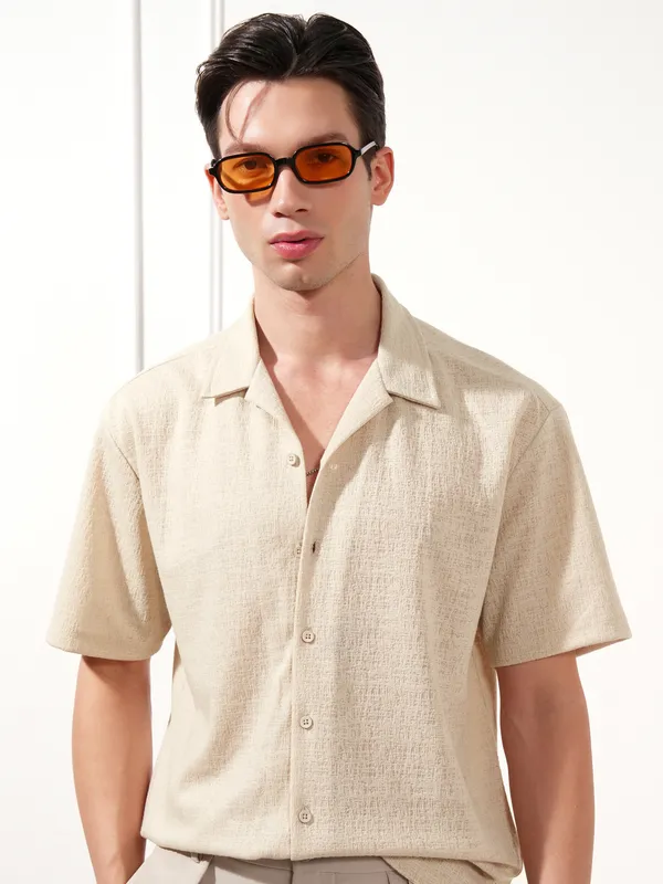 Men Relaxed Fit Casual Shirt