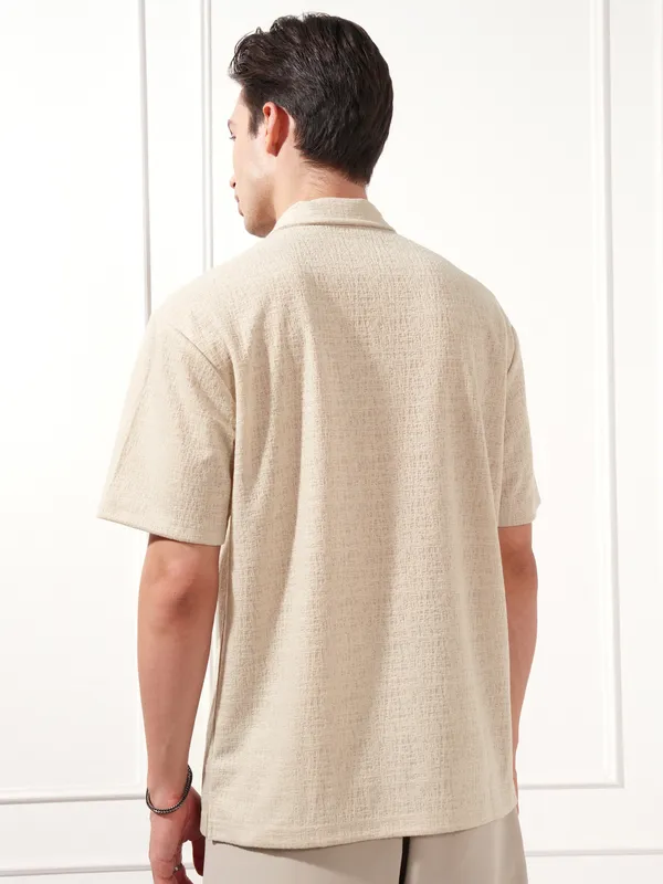 Men Relaxed Fit Casual Shirt