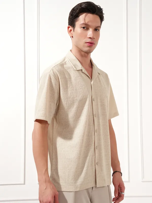 Men Relaxed Fit Casual Shirt