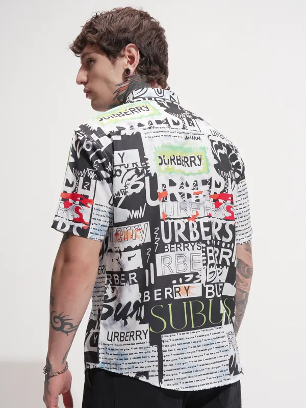 Highlander Men Multi Printed Relaxed Fit Casual Shirt