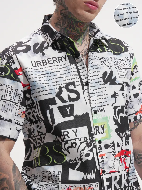 Highlander Men Multi Printed Relaxed Fit Casual Shirt