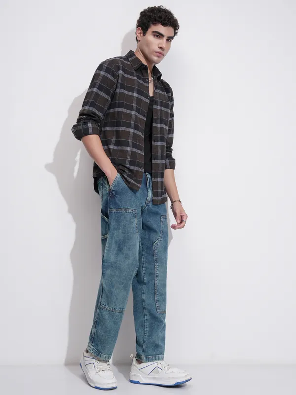 Men Slim Fit Casual Shirt