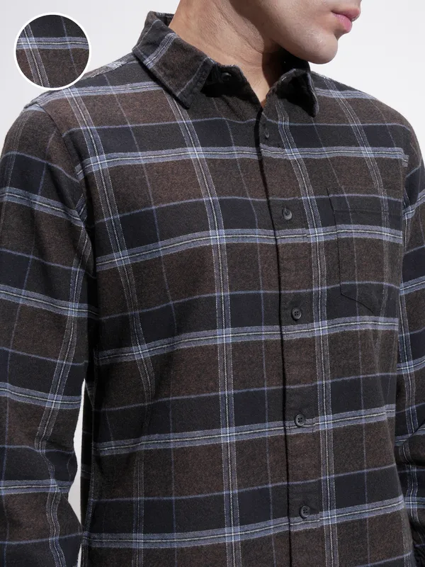 Men Slim Fit Casual Shirt