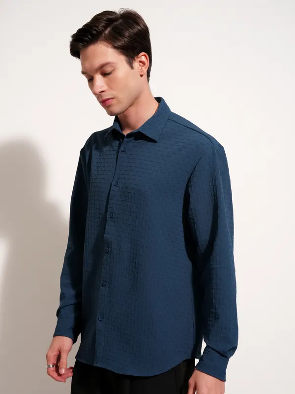 Men Relaxed Fit Casual Shirt