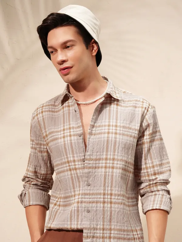 Men Relaxed Fit Casual Shirt