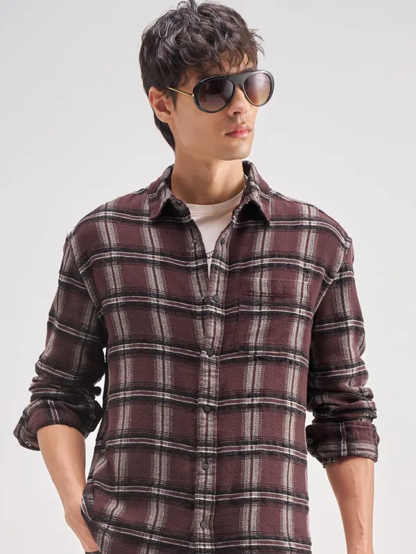 Men Relaxed Fit Casual Shirt