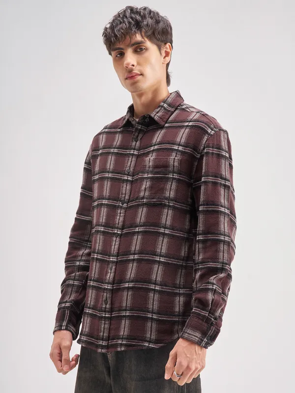 Men Relaxed Fit Casual Shirt
